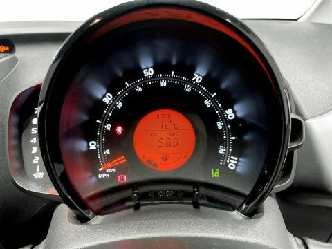 Toyota Aygo Hatchback Red #14