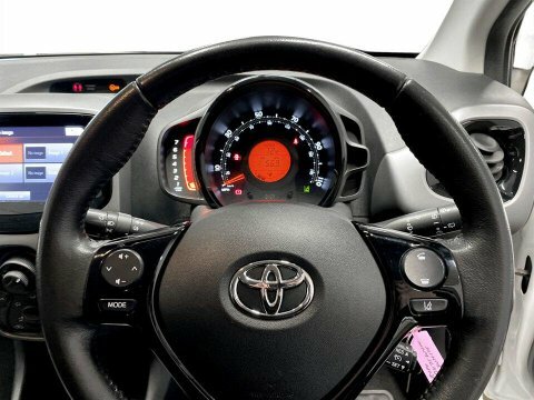 Toyota Aygo Hatchback Red #13