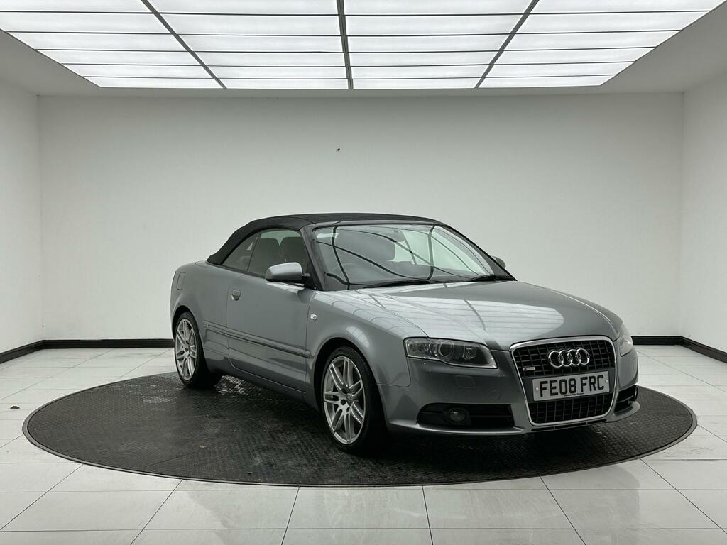 Audi A4 Cabriolet S Line Grey