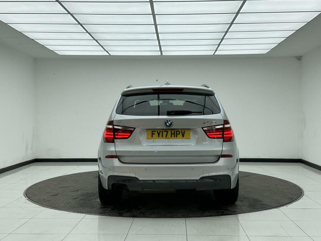 BMW X3 2.0 20D M Sport Suv Xdrive Euro 6 FY17HPV Silver #3