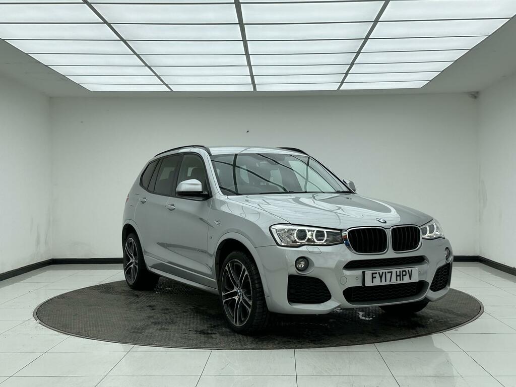 BMW X3 2.0 20D M Sport Suv Xdrive Euro 6 Silver