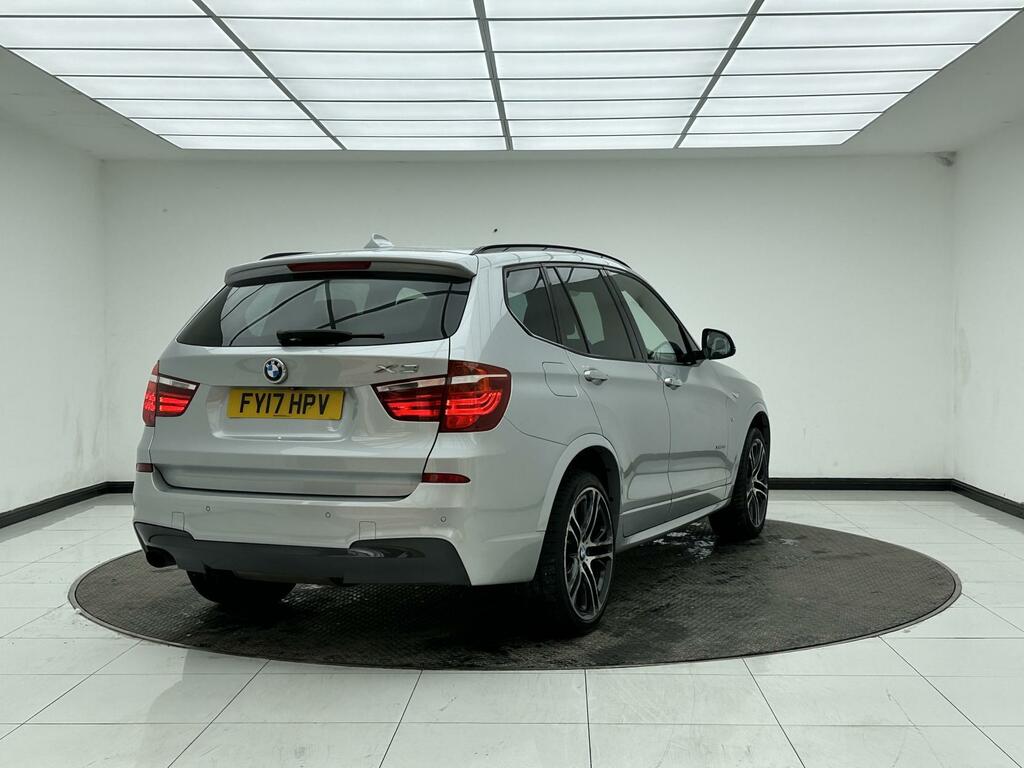 BMW X3 2.0 20D M Sport Suv Xdrive Euro 6 FY17HPV Silver #4
