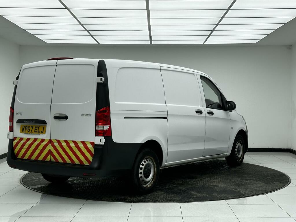 Mercedes-Benz Vito 1.6 111 Cdi Panel Van 6Dr Fwd L2 Eur White #6