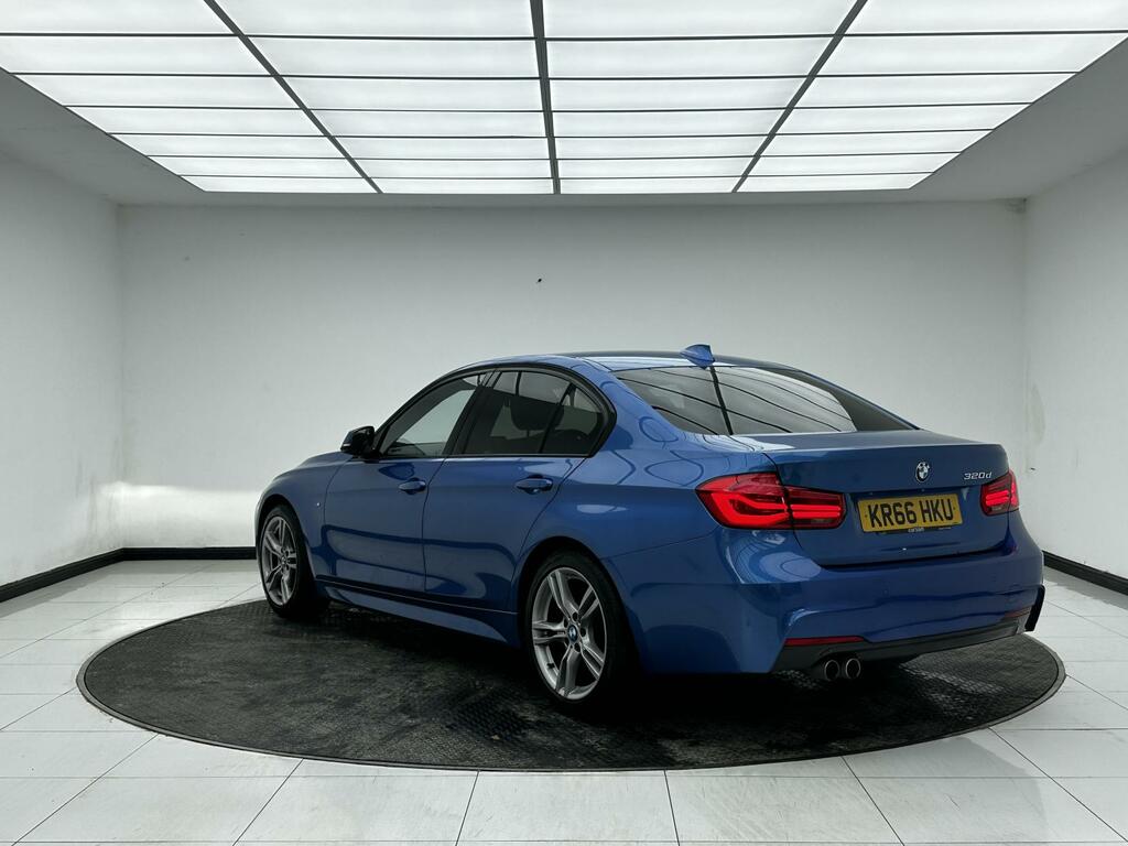 BMW 3 Series 2.0 320D M Sport Saloon Euro 6 KR66HKU Blue #4