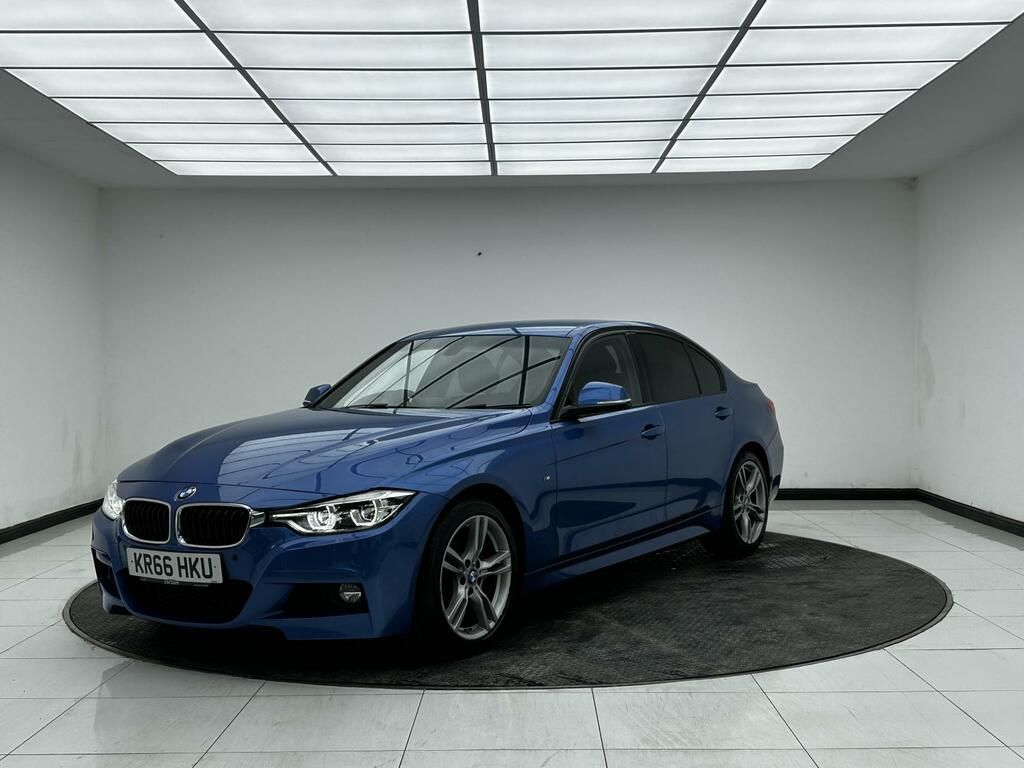 BMW 3 Series 2.0 320D M Sport Saloon Euro 6 KR66HKU Blue #3