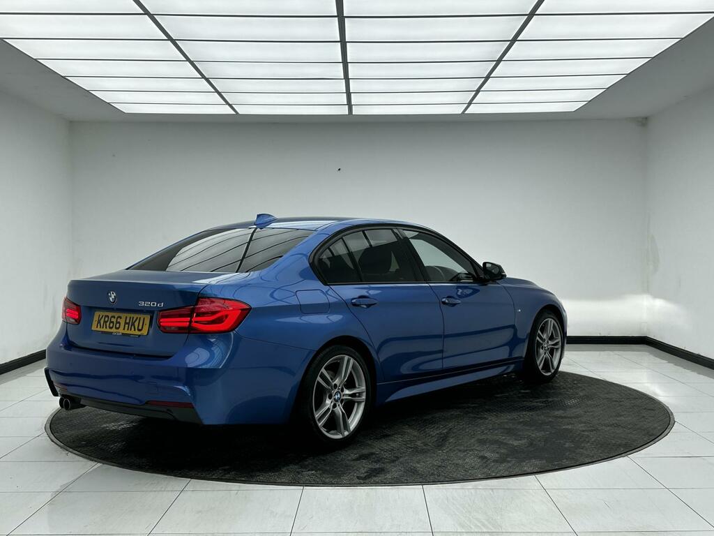 BMW 3 Series 2.0 320D M Sport Saloon Euro 6 KR66HKU Blue #6