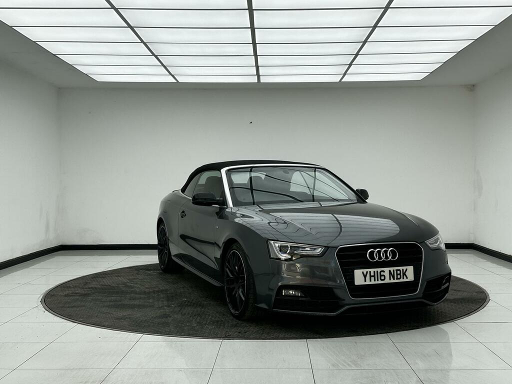 Audi A5 2.0 Tdi S Line Special Edition Plus Convertible YH16NBK Grey #2