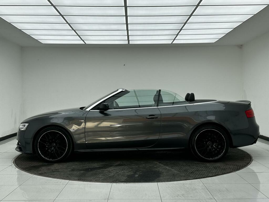 Audi A5 2.0 Tdi S Line Special Edition Plus Convertible YH16NBK Grey #3