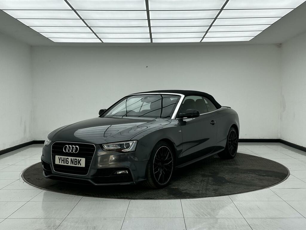 Audi A5 2.0 Tdi S Line Special Edition Plus Convertible YH16NBK Grey #5
