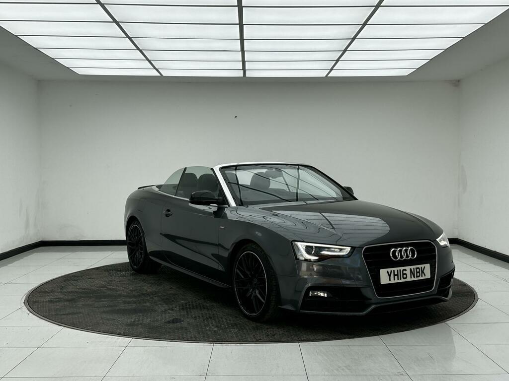 Audi A5 2.0 Tdi S Line Special Edition Plus Convertible Grey