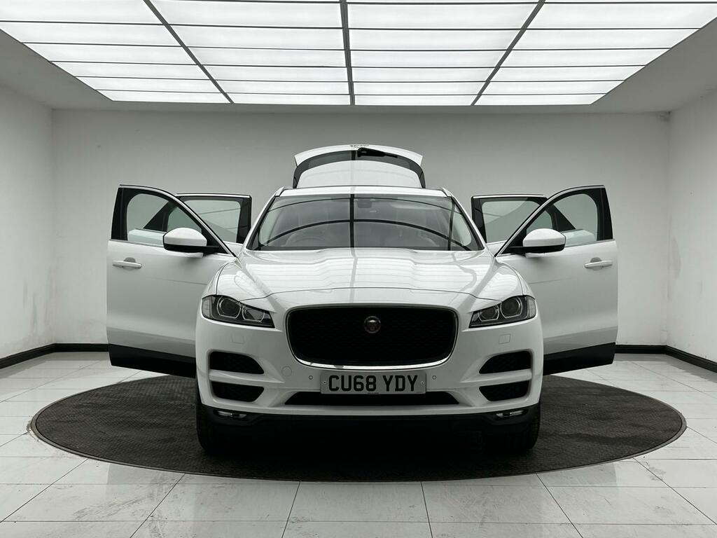 Jaguar F-Pace 2.0 D180 Portfolio Suv Awd Euro 6 CU68YDY White #6