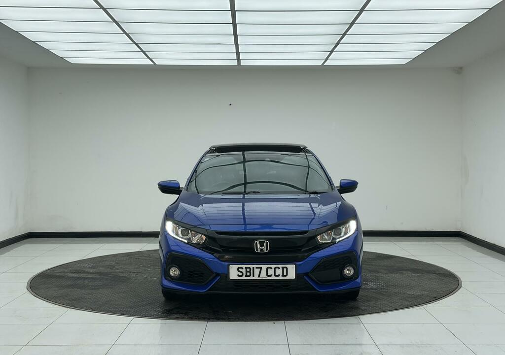 Honda Civic Ex Blue #2