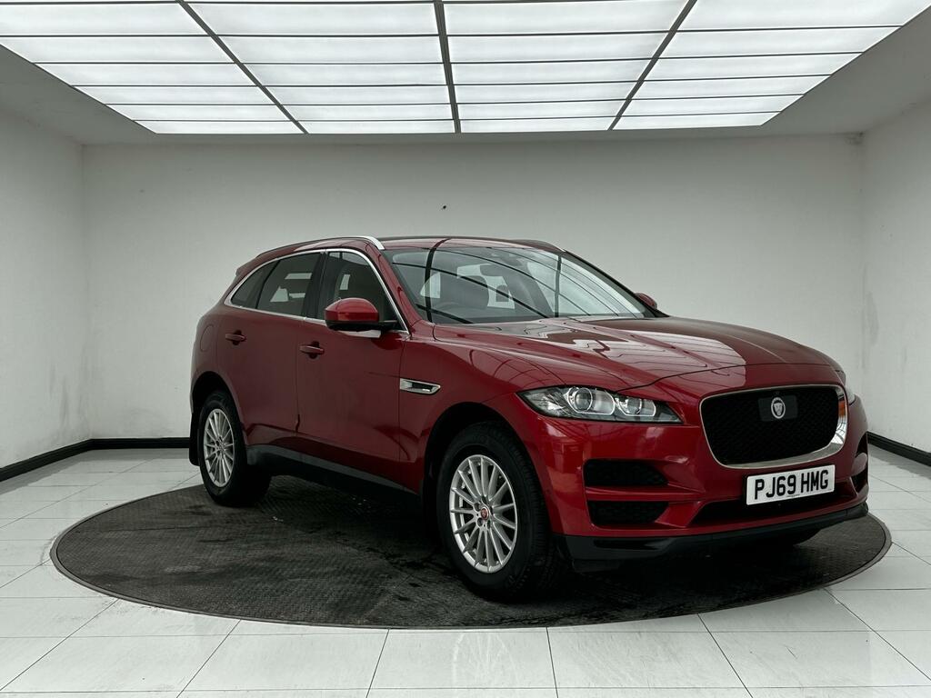 Jaguar F-Pace Portfolio Red