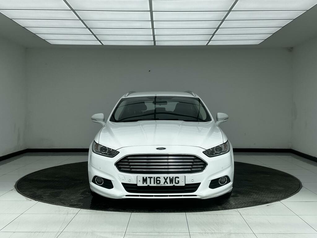 Ford Mondeo Zetec White #2