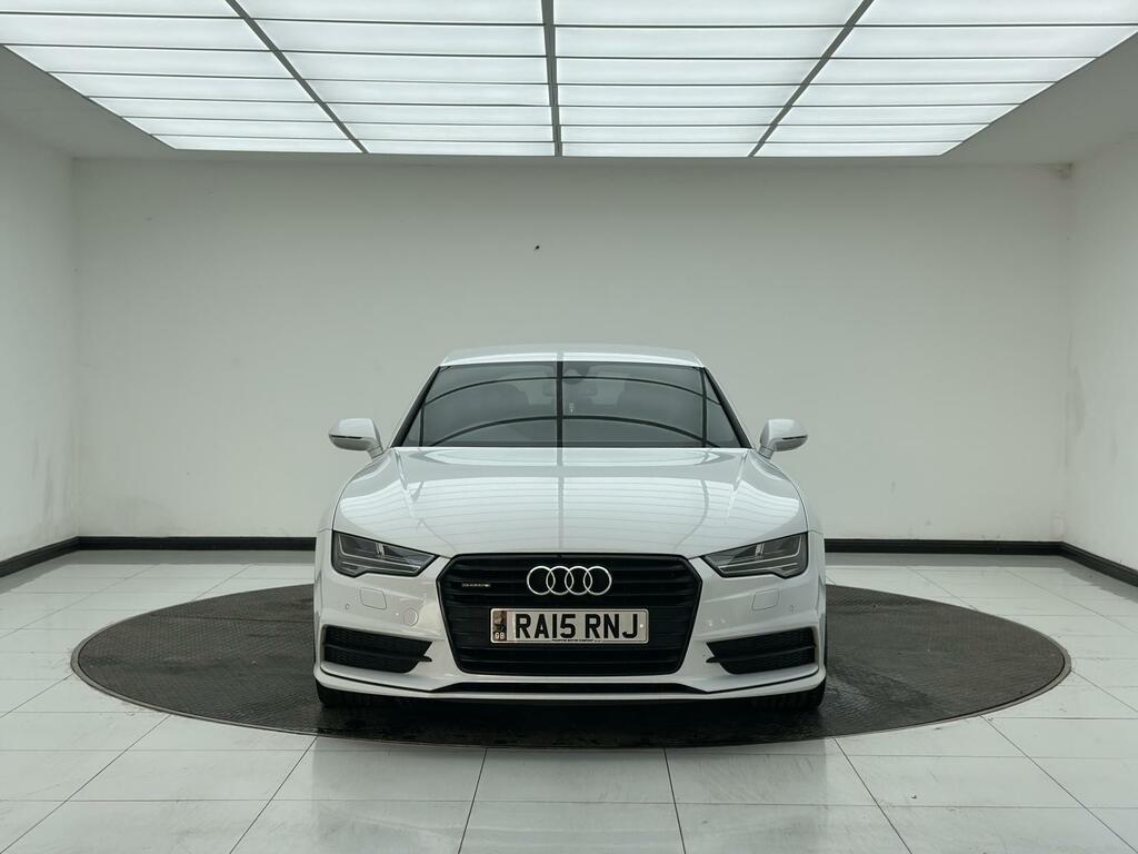 Audi A7 Black Edition White #2