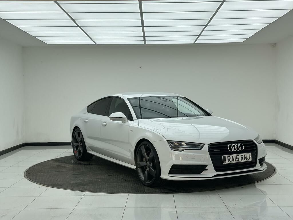 Audi A7 Black Edition White