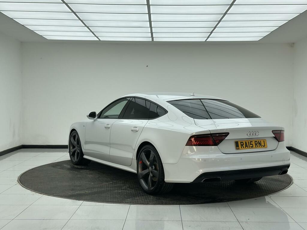 Audi A7 Black Edition White #5