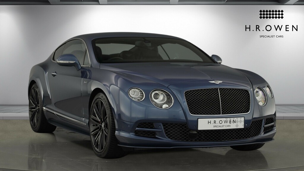 Bentley Continental Gt Speed Blue