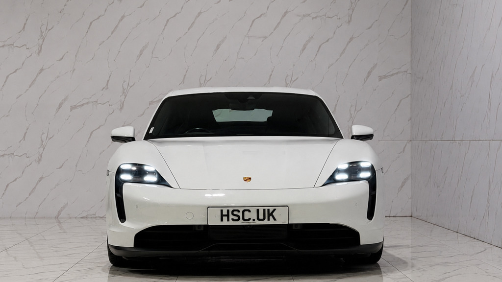 Porsche Taycan Performance 79.2Kwh 4S Saloon 4W WJ21DLE White #2