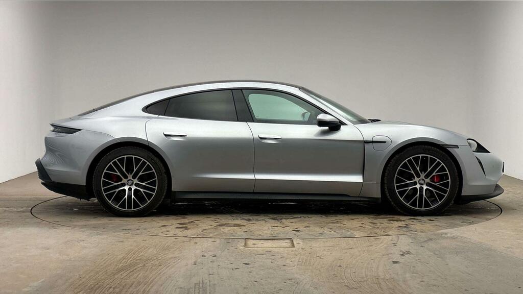 Porsche Taycan Performance Plus 93.4Kwh 4S Saloon Au GN70WDL Silver #3