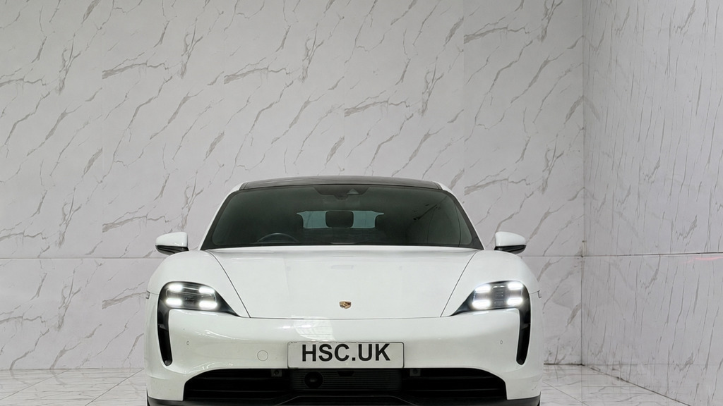 Porsche Taycan Performance Plus 93.4Kwh 4S Saloon Au PY70EOA White #2