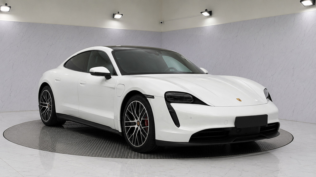 Porsche Taycan 4S White