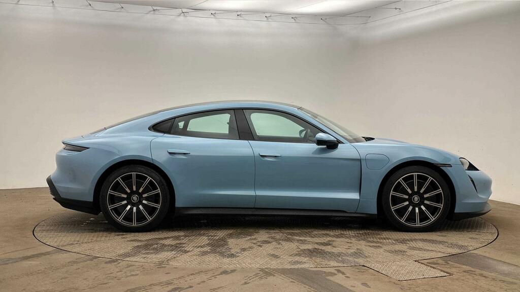 Porsche Taycan 4S Blue #4