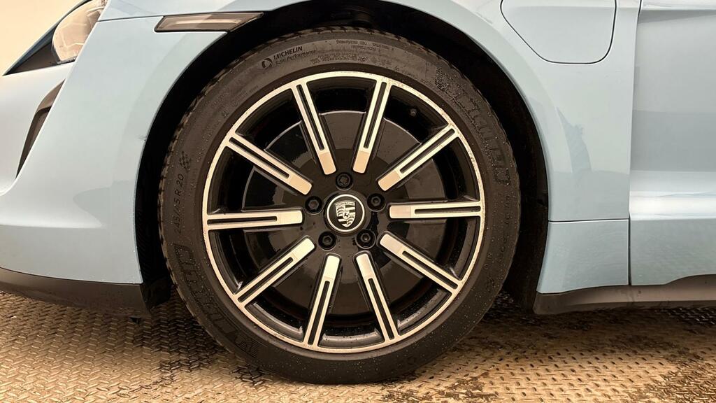 Porsche Taycan 4S Blue #3