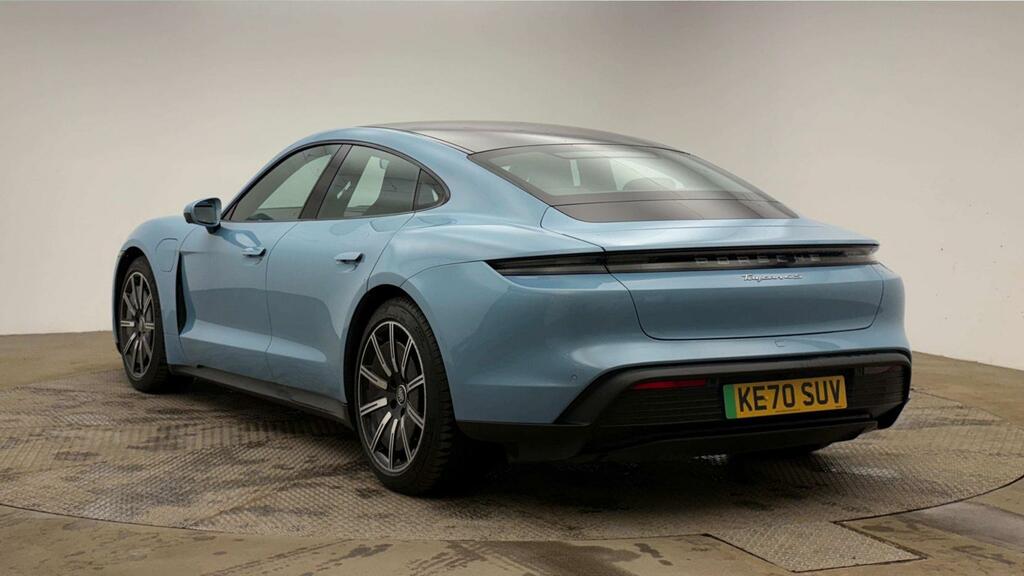 Porsche Taycan 4S Blue #5