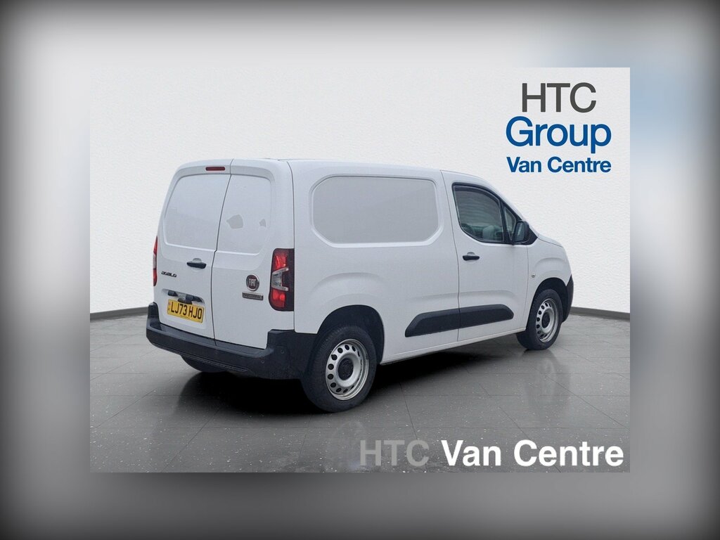 Fiat Doblo 1.5 Bluehdi 1000Kg Panel Van Swb E LJ73HJO White #3