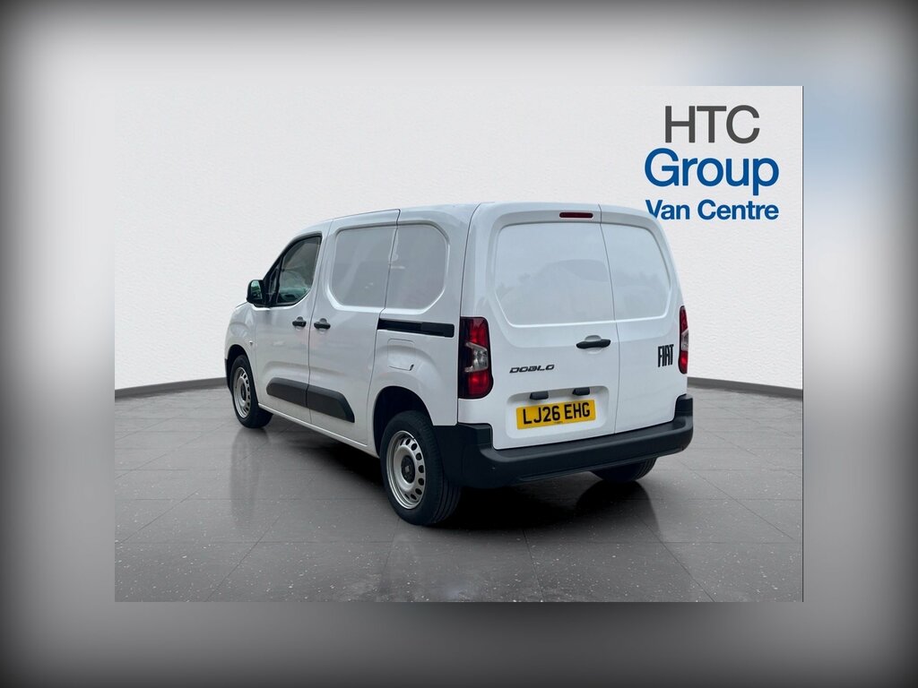Fiat Doblo 1.5 Multijet3 1000Kg Plus Panel Van Man White #5