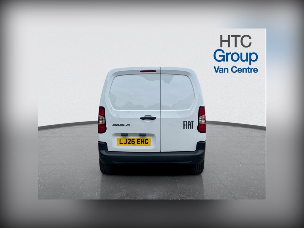 Fiat Doblo 1.5 Multijet3 1000Kg Plus Panel Van Man White #6