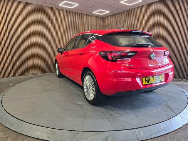 Vauxhall Astra 1.4I Turbo Elite Euro 6 NK17SZU Red #4