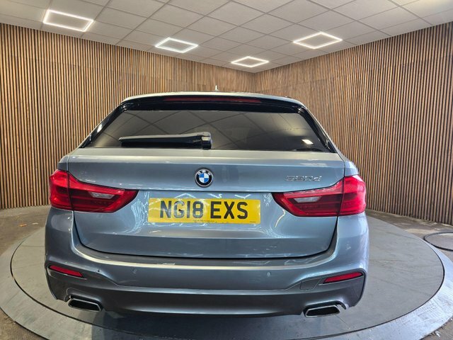 BMW 5 Series 2.0 520D M Sport Touring Euro 6 Ss NG18EXS Blue #6