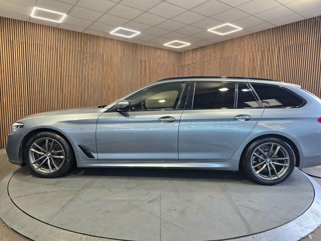 BMW 5 Series 2.0 520D M Sport Touring Euro 6 Ss NG18EXS Blue #5