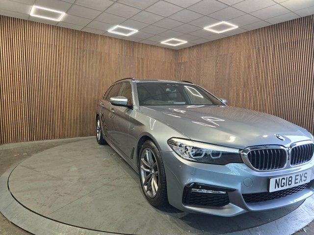 BMW 5 Series 2.0 520D M Sport Touring Euro 6 Ss Blue