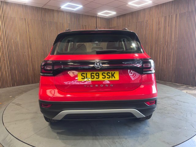 Volkswagen T-Cross 1.0 Tsi Se Euro 6 Ss SL69SSK Red #6