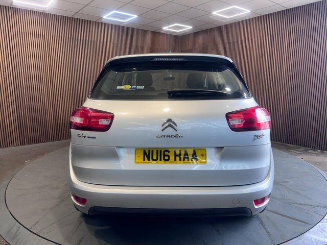 Citroen C4 Picasso 1.6 Bluehdi Exclusive Eat6 Euro 6 Ss Silver #6