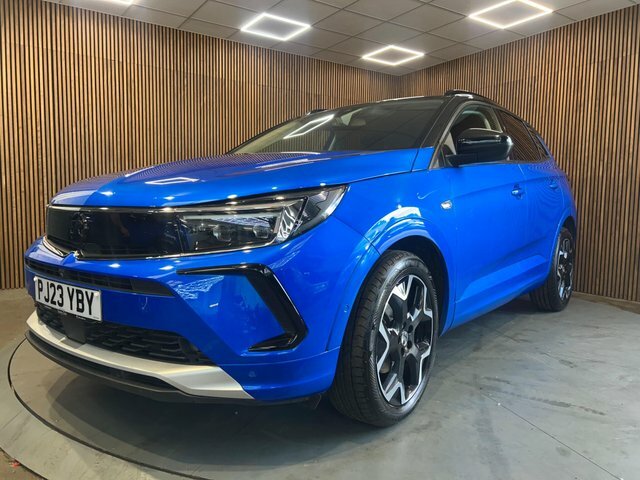 Vauxhall Grandland 1.2 Turbo Ultimate Euro 6 Ss PJ23YBY Blue #3