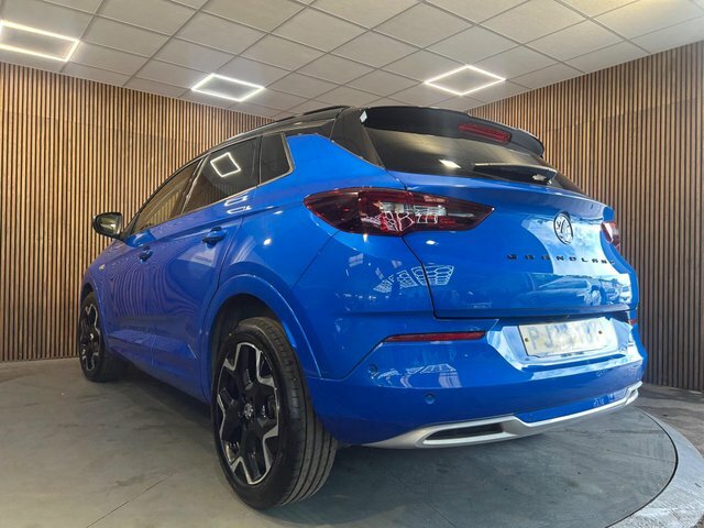 Vauxhall Grandland 1.2 Turbo Ultimate Euro 6 Ss PJ23YBY Blue #5