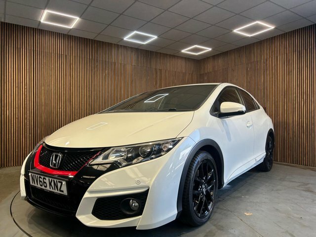 Honda Civic 1.4 I-vtec Sport Euro 6 Ss NV66KNZ White #3