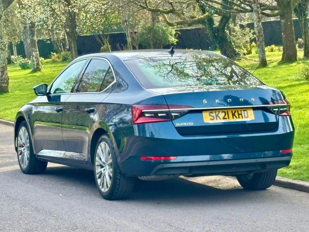 Skoda Superb Hatchback 1.5 Tsi Act Se L Dsg Euro 6 Ss 2 SK21KHD Blue #3