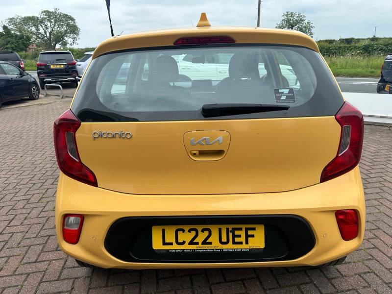 Kia Picanto 1.0 3 4 Seats - 2022 22 LC22UEF Yellow #4