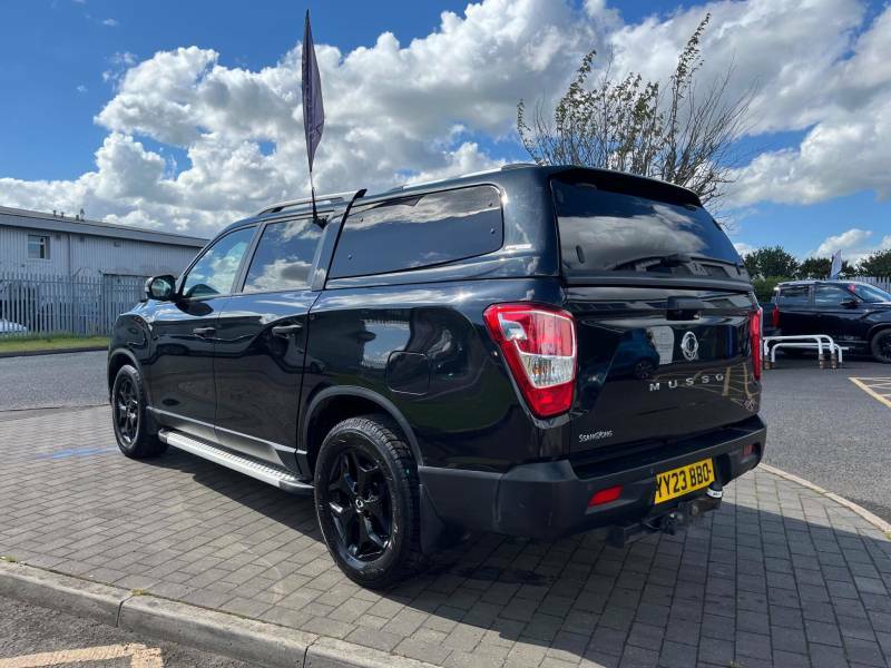 SsangYong Musso Double Cab Pick Up 202 Saracen Black #5