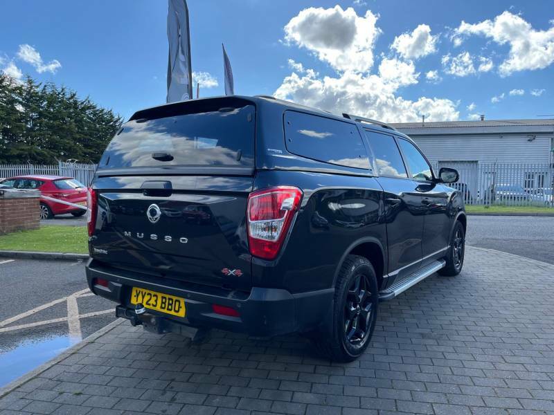 SsangYong Musso Saracen Plus Red #11