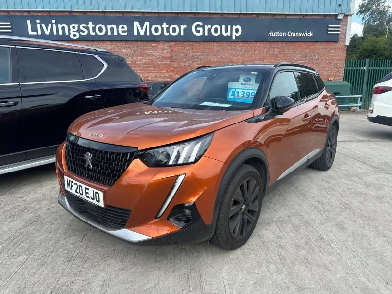Peugeot 2008 1.2 Puretech Gt Eat Euro 6 Ss Orange