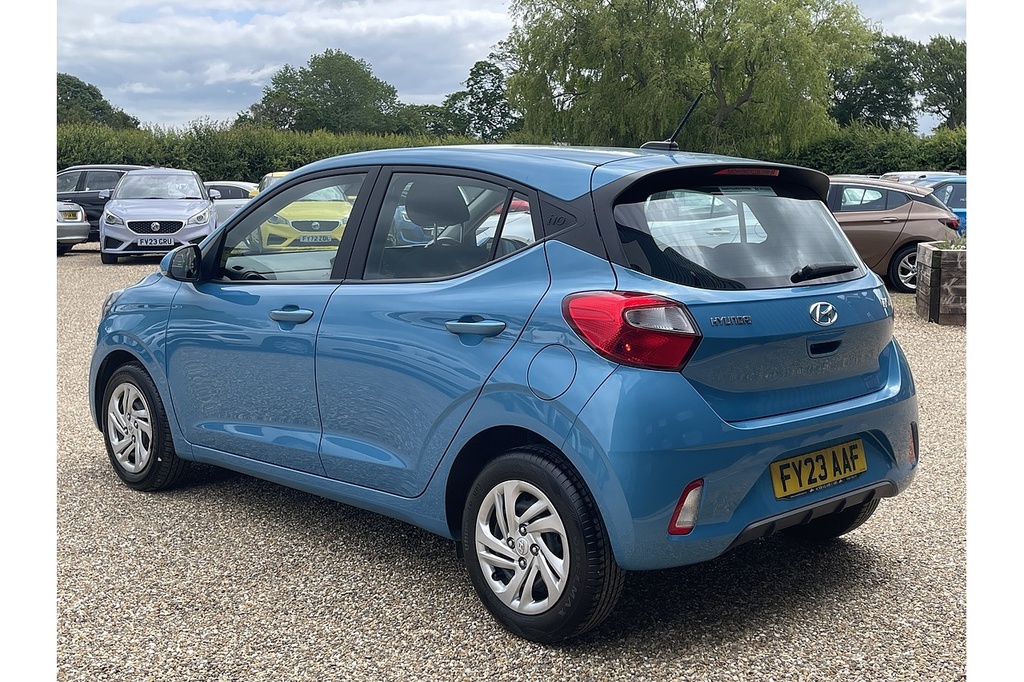 Hyundai I10 Se 2023 U2563 Ulez FY23AAF Blue #4