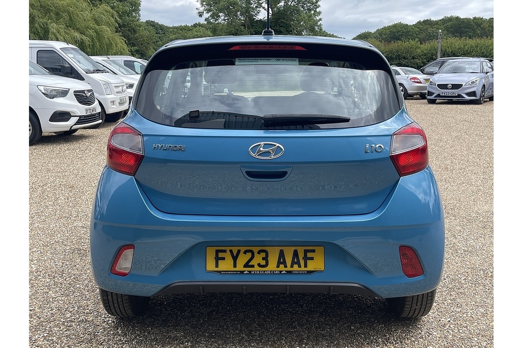 Hyundai I10 Se 2023 U2563 Ulez FY23AAF Blue #5