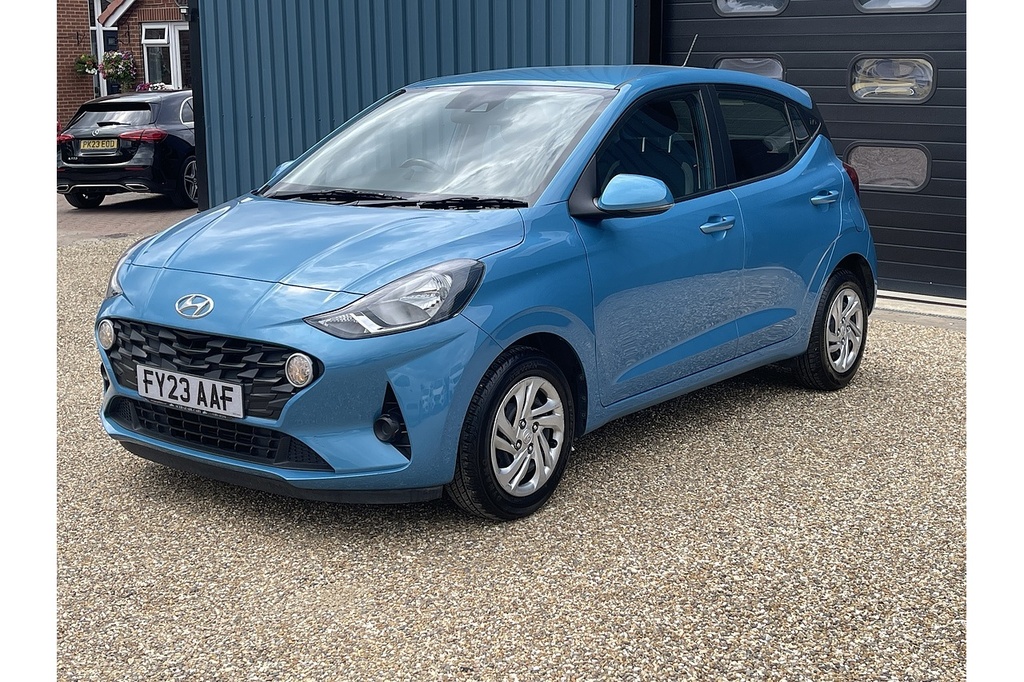 Hyundai I10 Se 2023 U2563 Ulez FY23AAF Blue #3