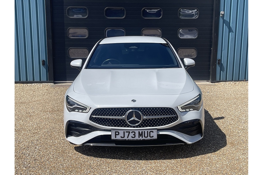 Mercedes-Benz CLA Class Cla200h Mhev Amg Line 2023 U2581 Ulez PJ73MUC White #3
